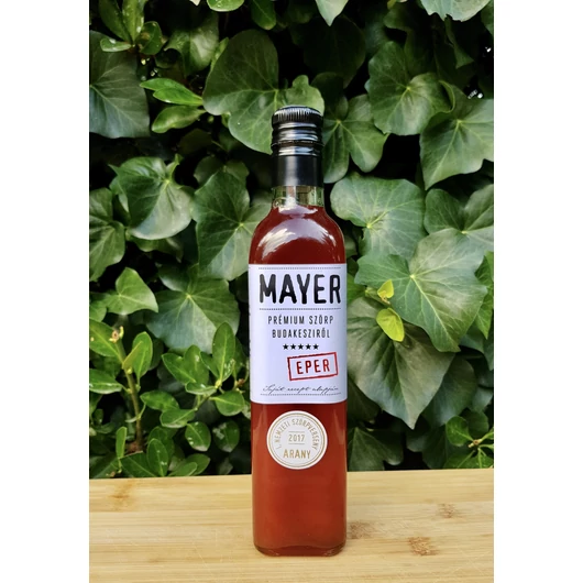 MAYER Szörp Eper 0,5l